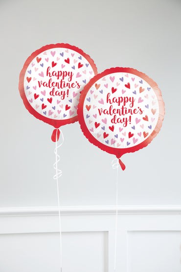 Sparkling Heart Foil Balloon 18"