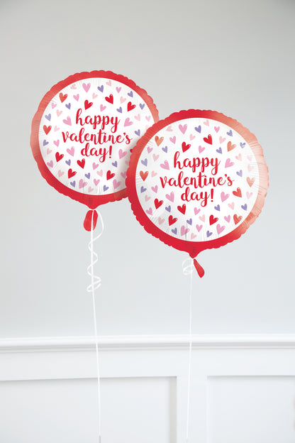 Globo de Papel Metalizado Corazón Brillante 18"