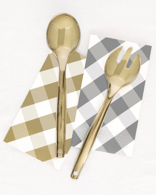 Gold Serving Utensil 4pc