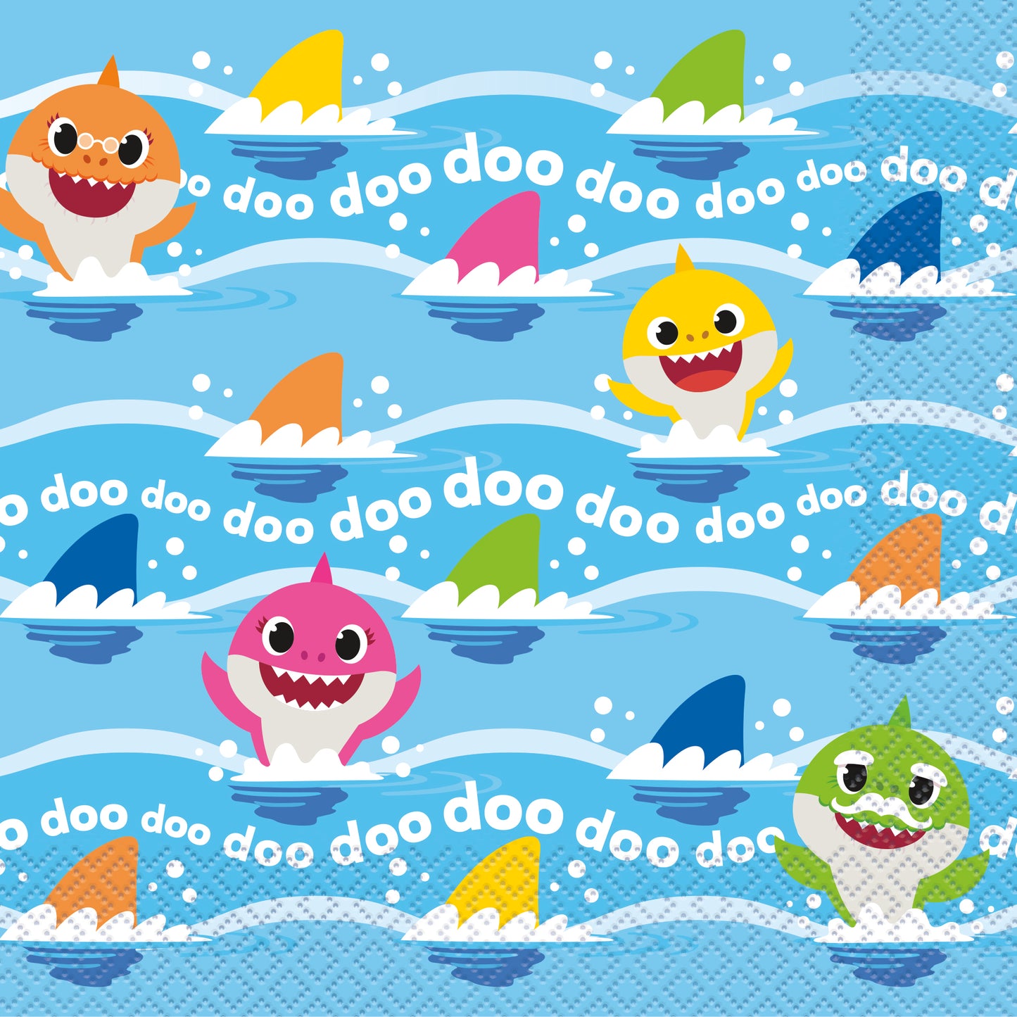Baby Shark Napkin 16ct