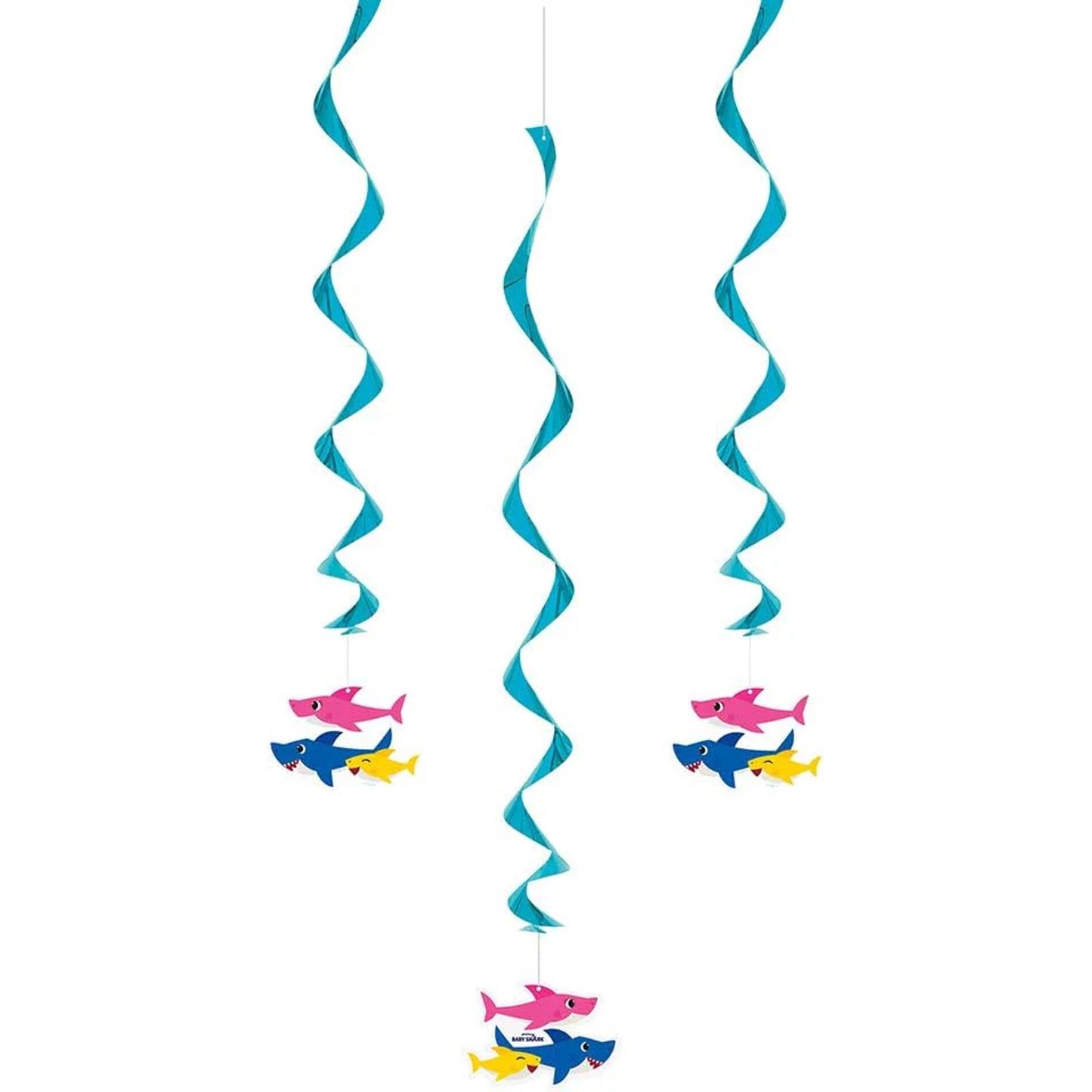 Swirl Decoration Baby Shark