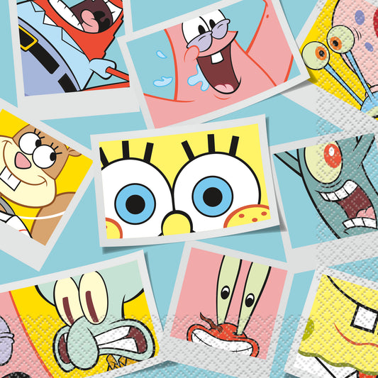 Lunch Napkin SpongeBob 16ct