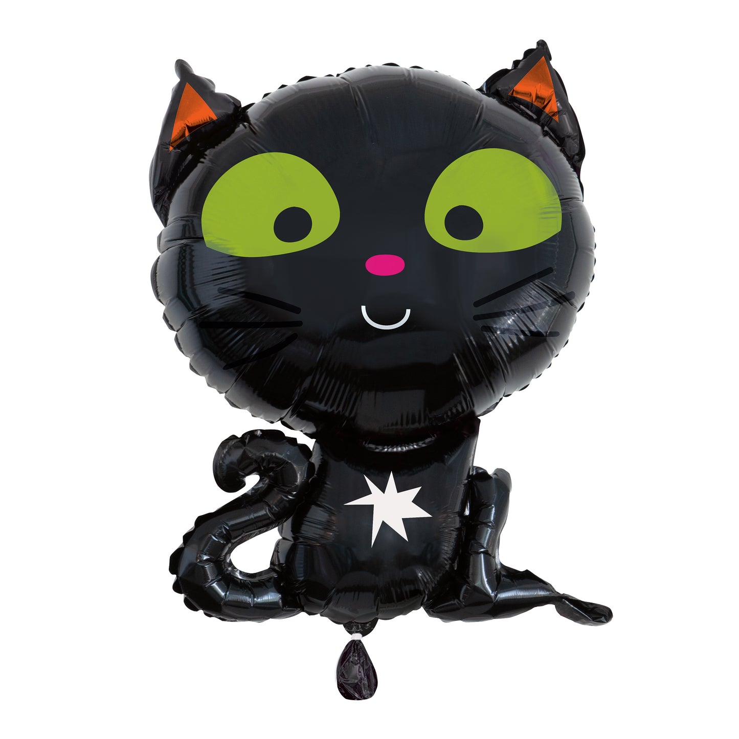 Black Cat Foil Balloon 24"