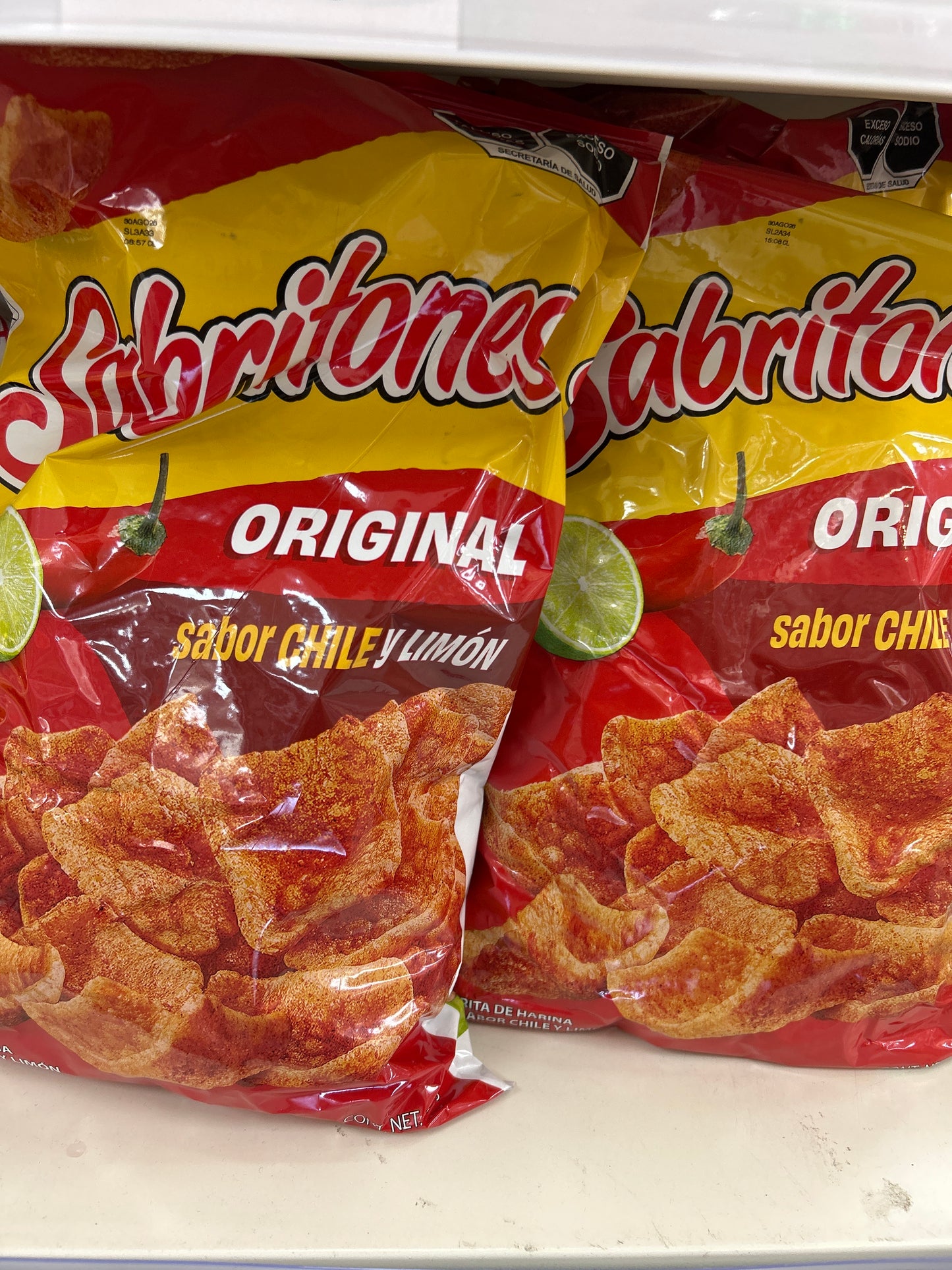 Sabritones Chile Limon