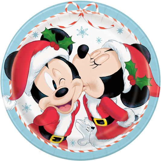 7" Plate Mickey 10ct