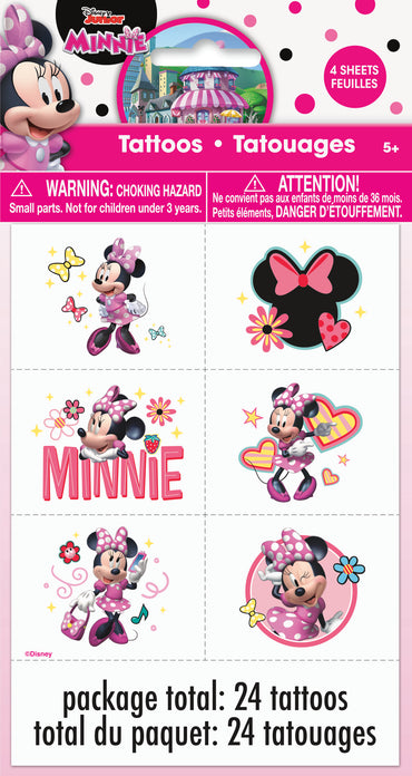 Minnie Tattoos 24ct