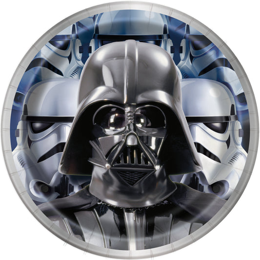 7" Plate Star Wars 8ct
