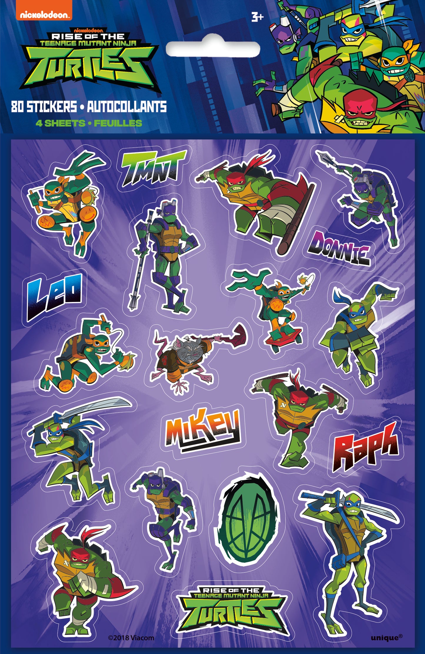 Teenage Mutant Ninja Turtles Stickers