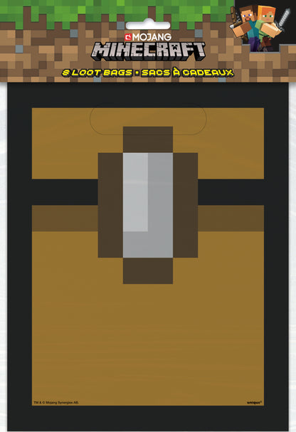 Loot Bag Minecraft 8ct