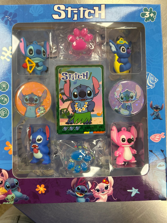 Stitch 9 Pcs Toy Set