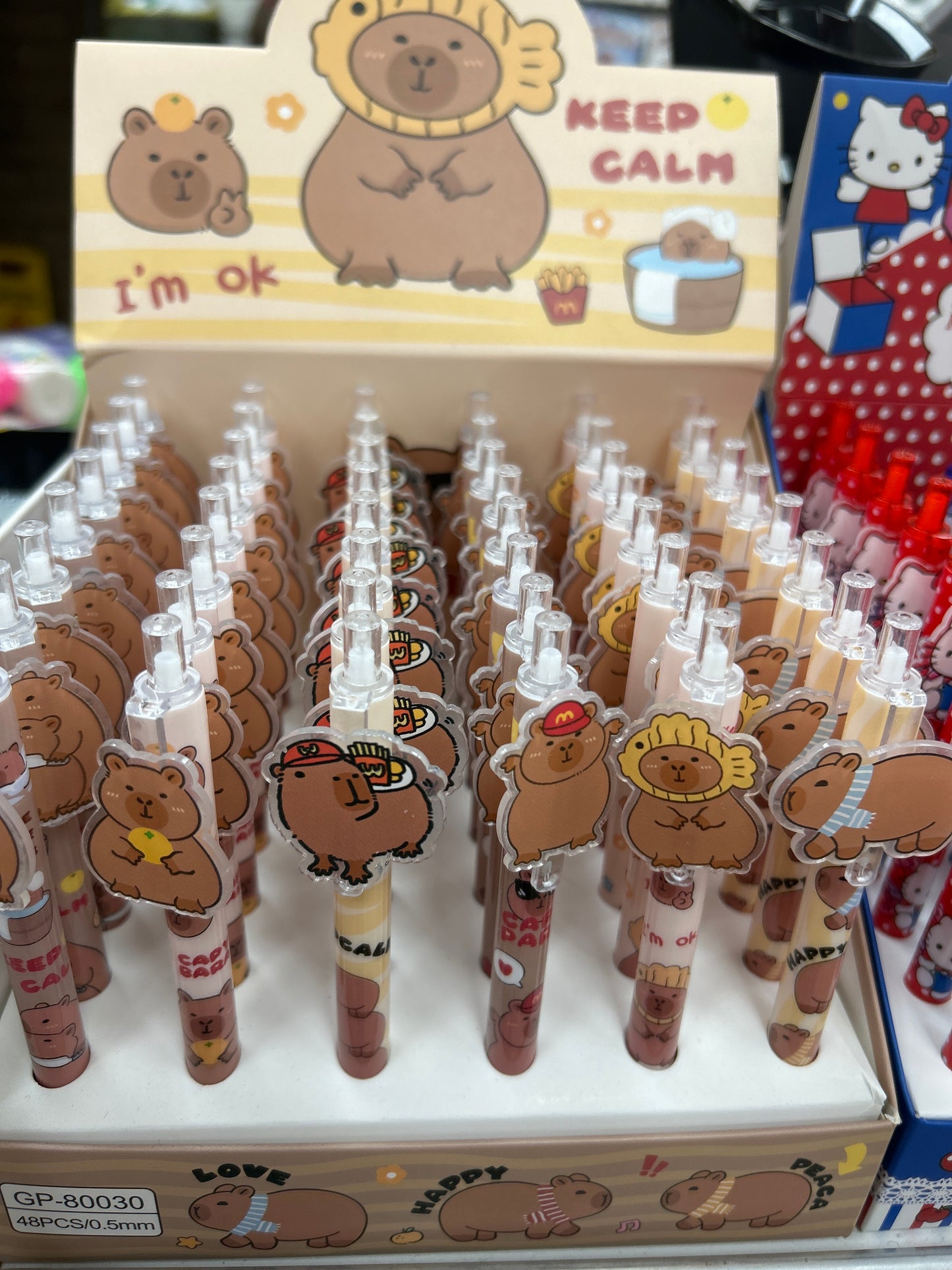 Capybara pens