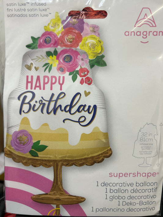 SuperShape Artful Floral HBD