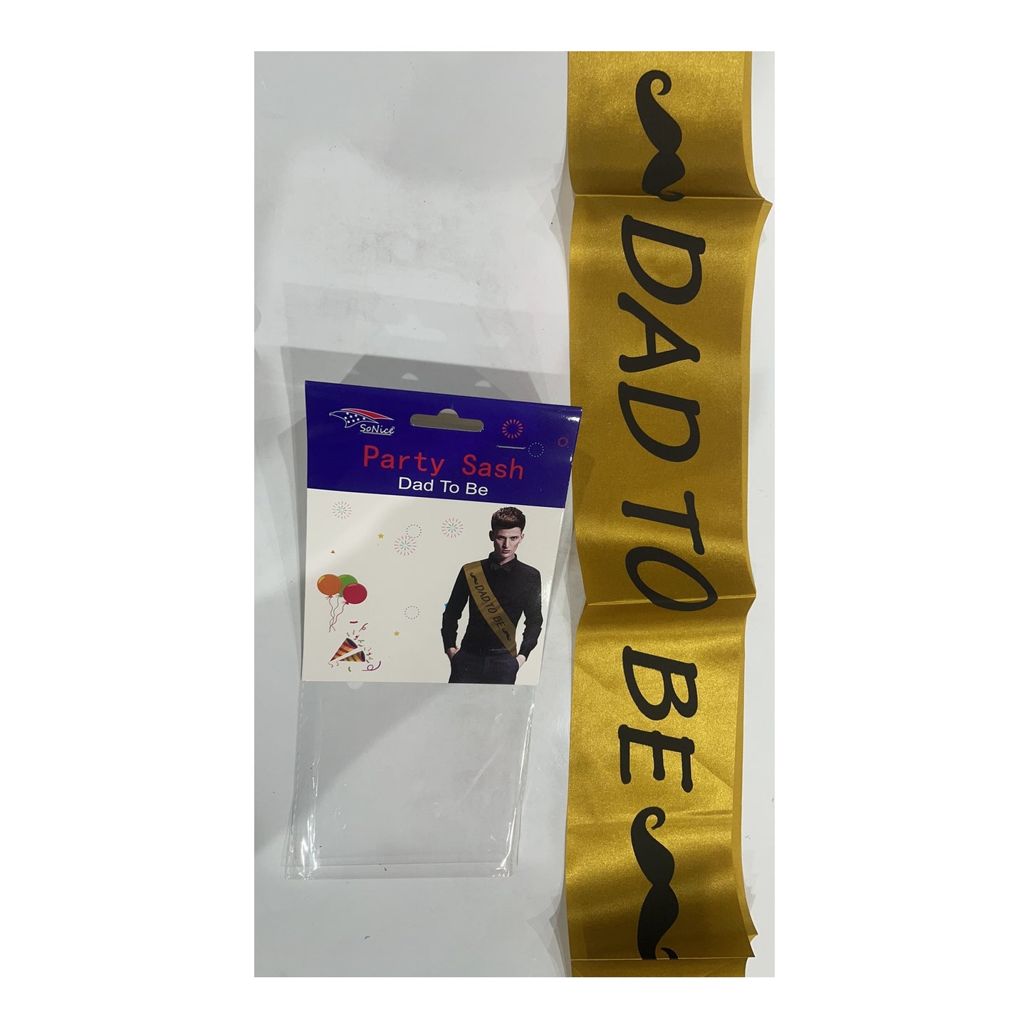 Party Sash Dad To Be