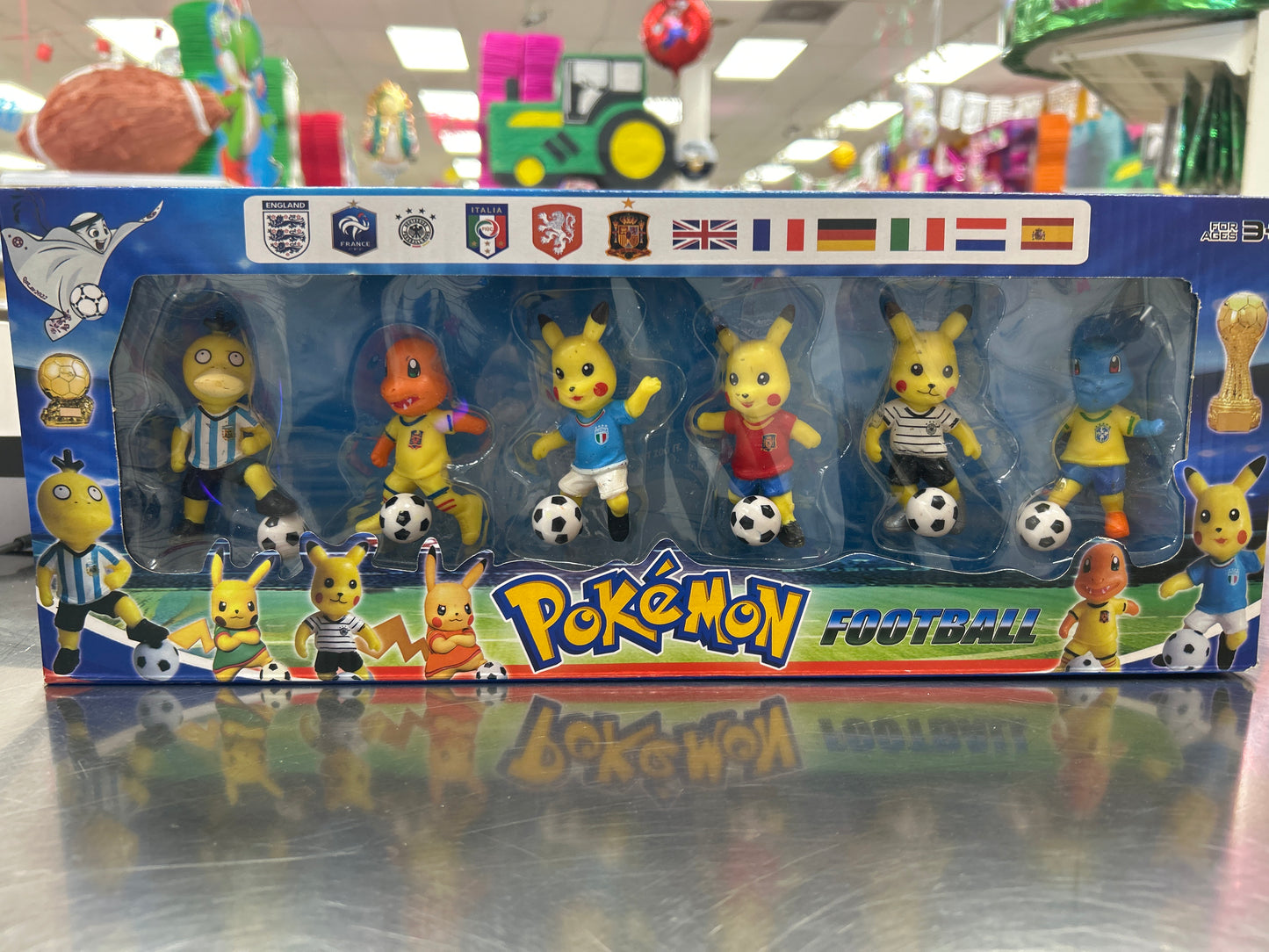 Pokémon Soccer Set 6pc