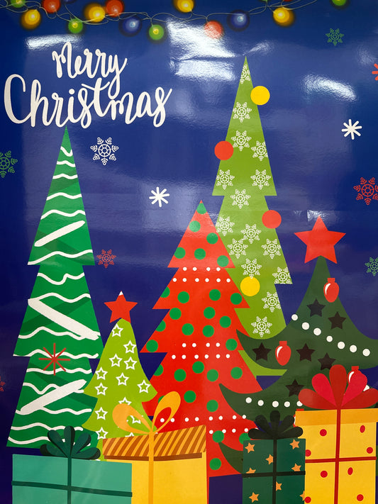 Christmas Tree Super Jumbo Gift Bag