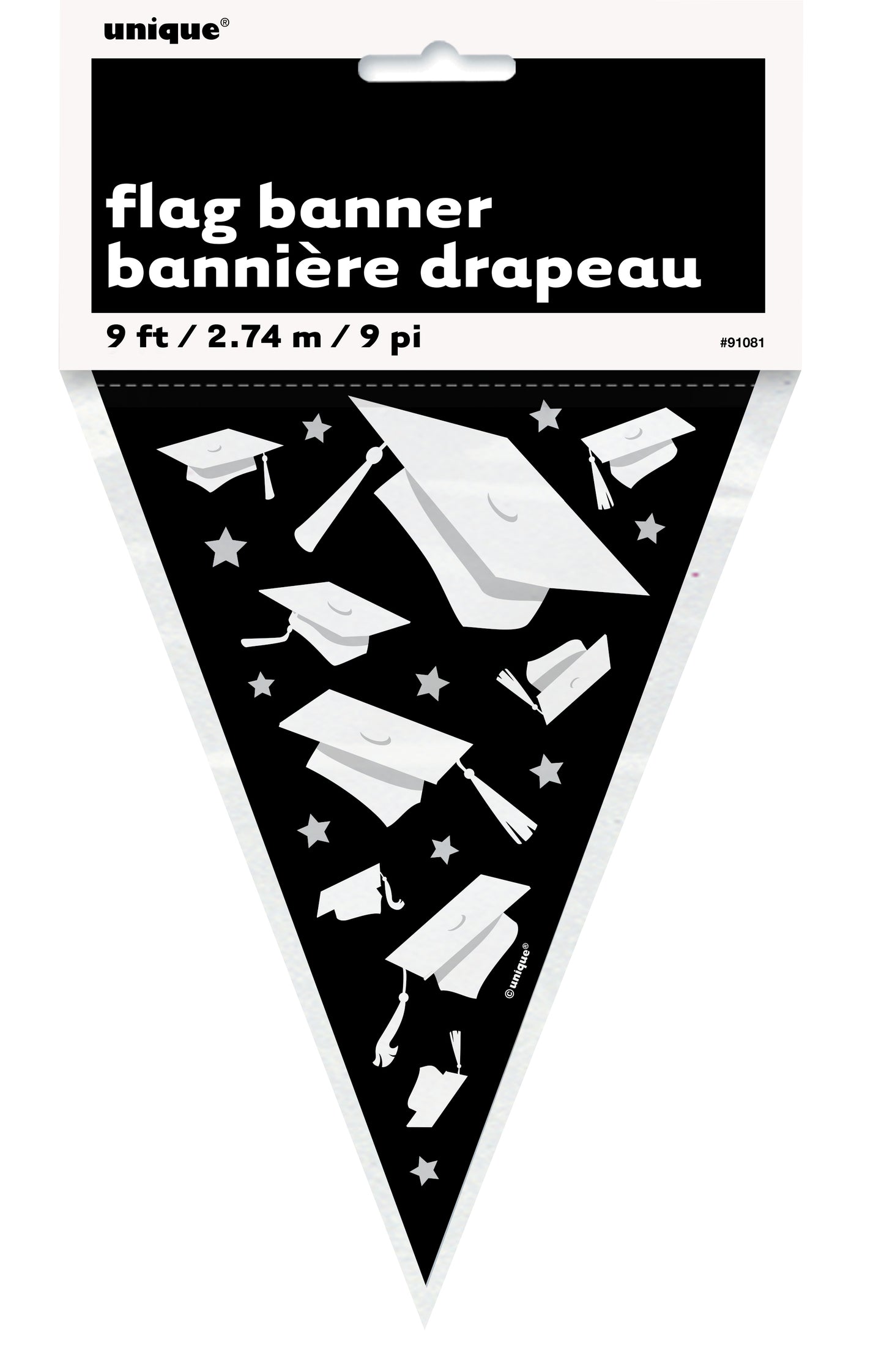 Banner de graduación de 9 pies