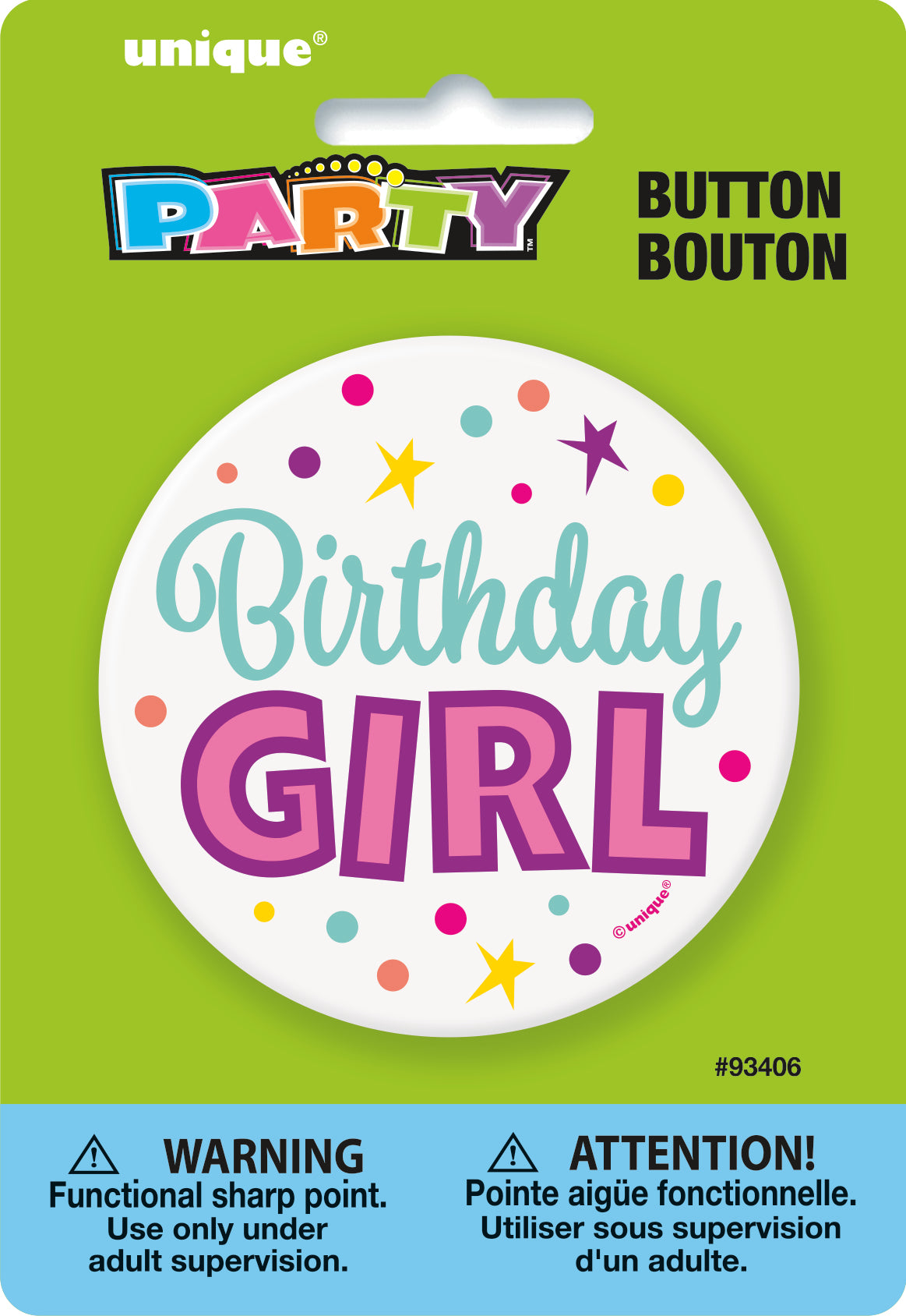 Botón de Cumpleañera