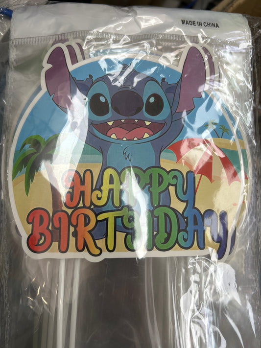 Stitch Cake Topper