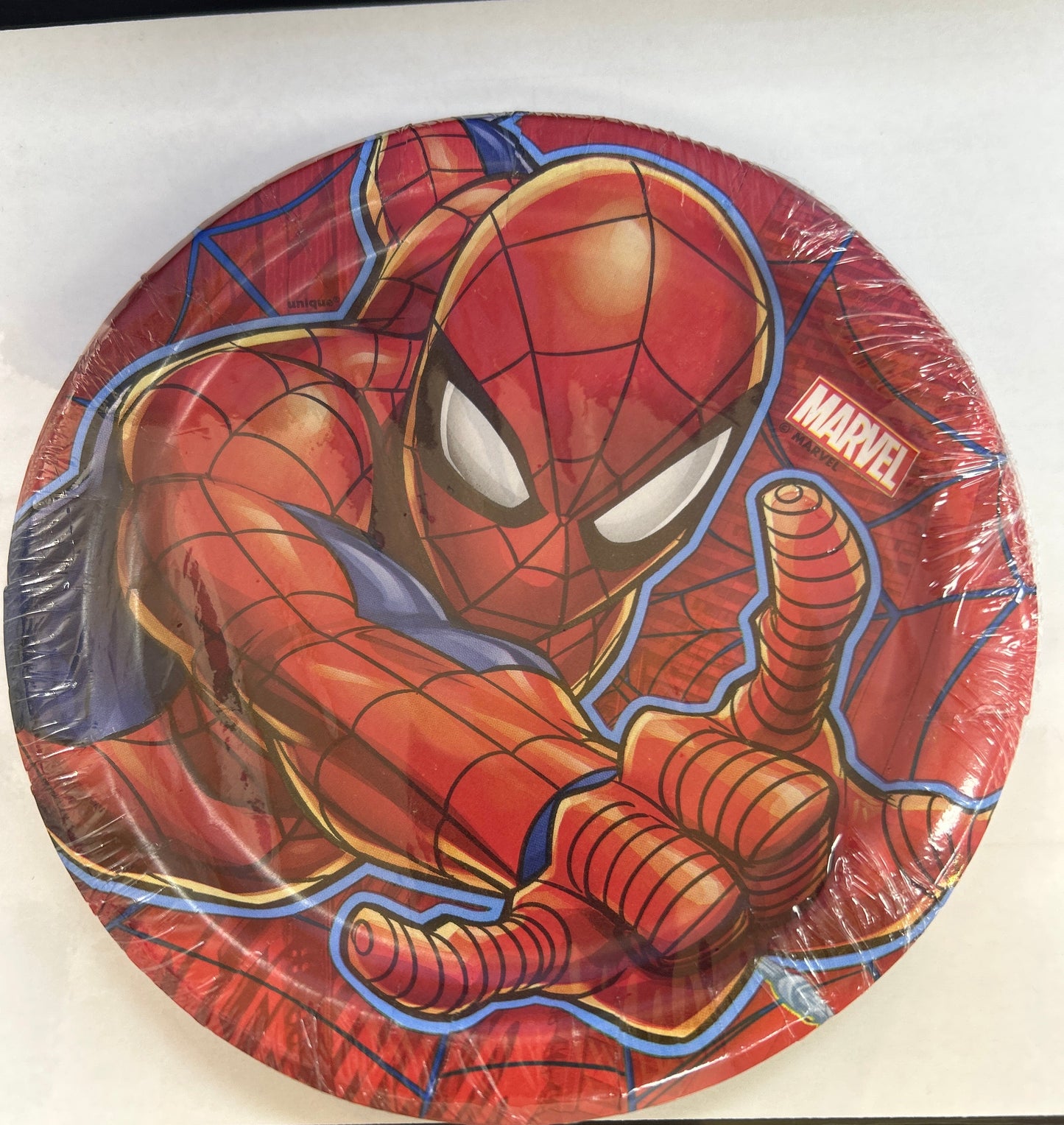 Spider Man 7” Plates 8CT