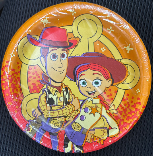 Toy Story 5  7” Plates 8CT