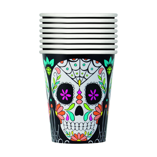 9oz Cup Skull 8ct