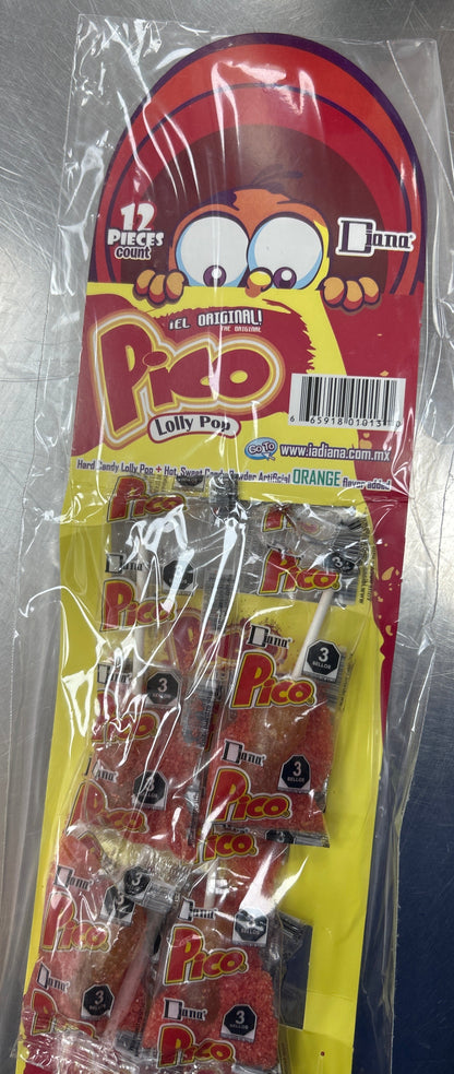 Pico Diana Paleta Tira 12ct