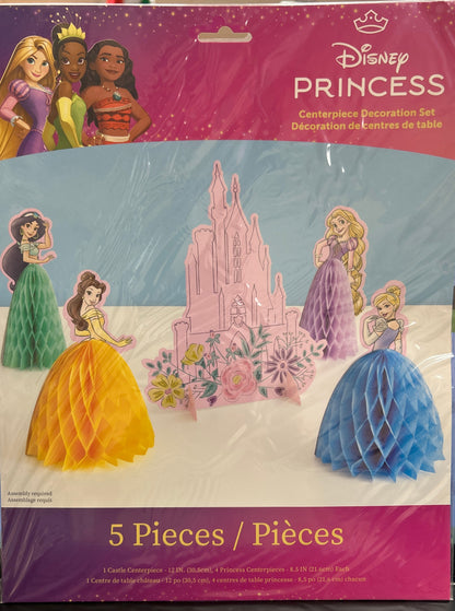 Princess Standing Puff Tissue Centerpieces 8CT