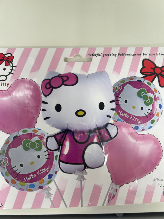 Balloon Set Hello Kitty 5pc