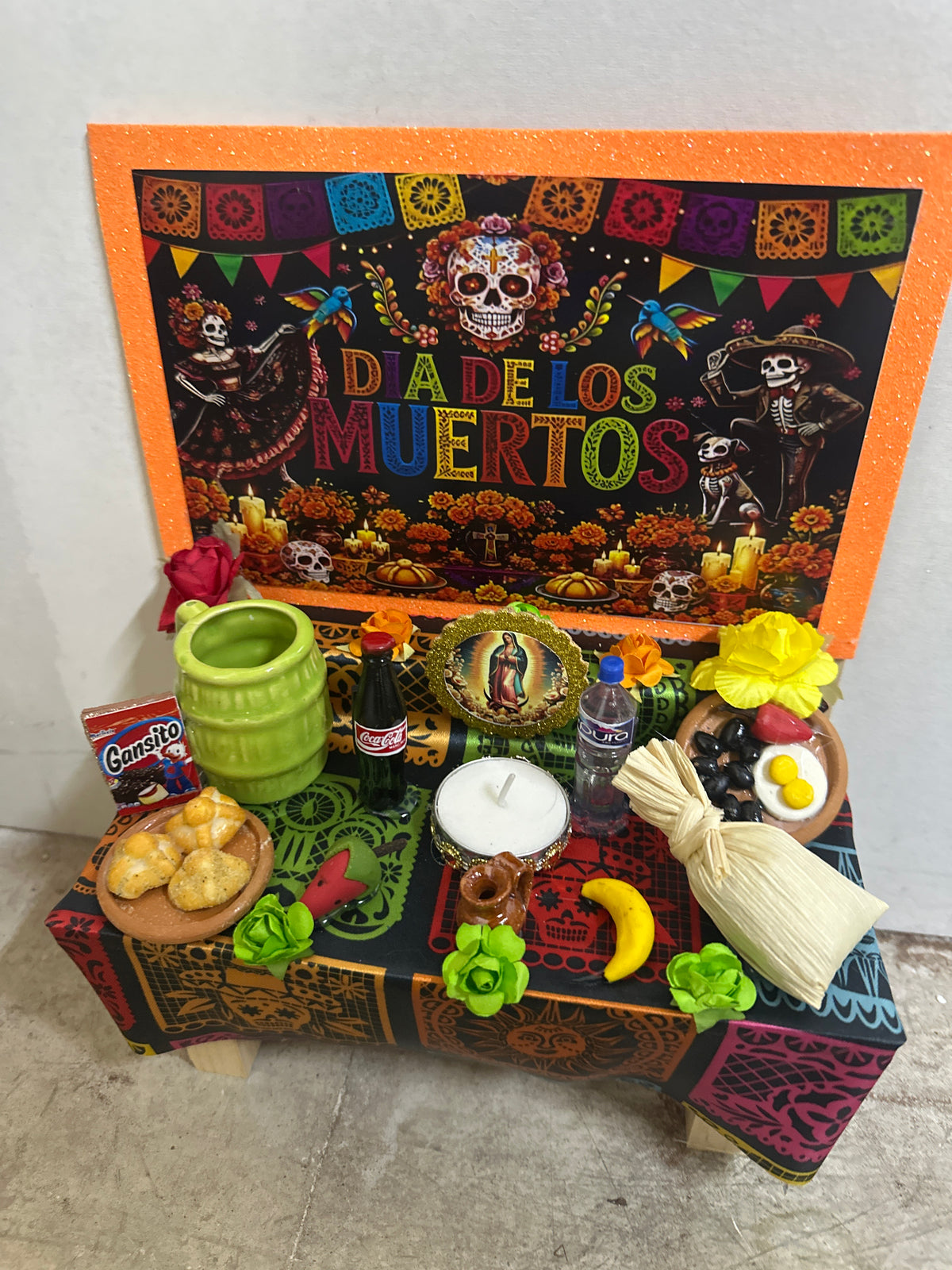 Dia De Los Muertos Large Table