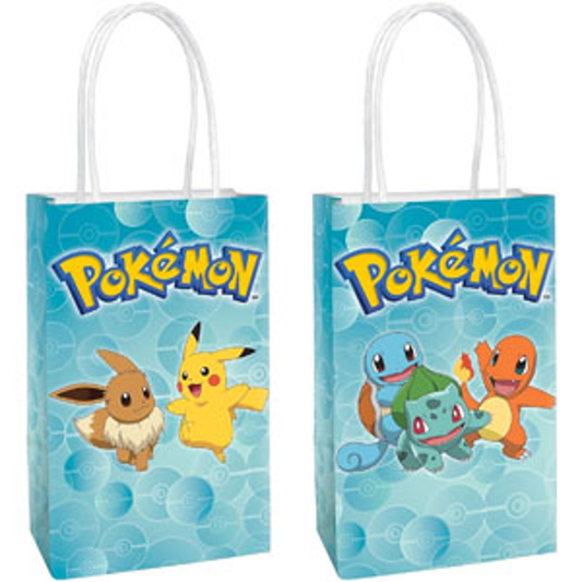 Bolsa de Papel Kraft Pokemon