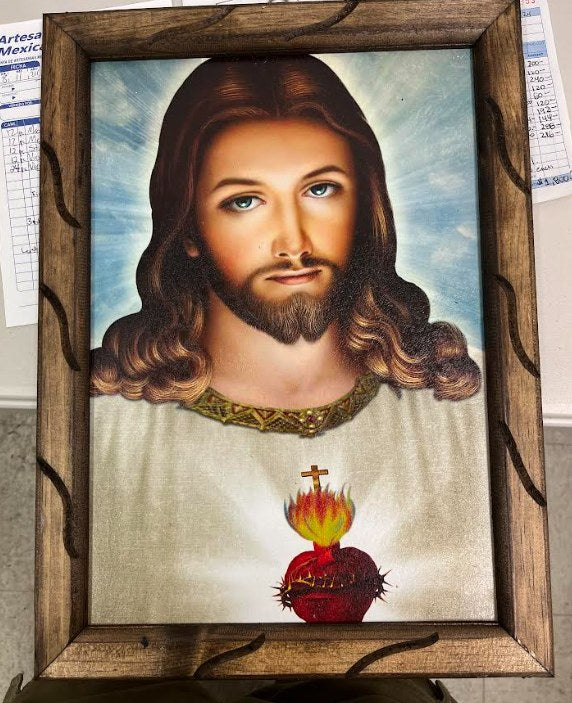 Medium Picture Frame Jesus