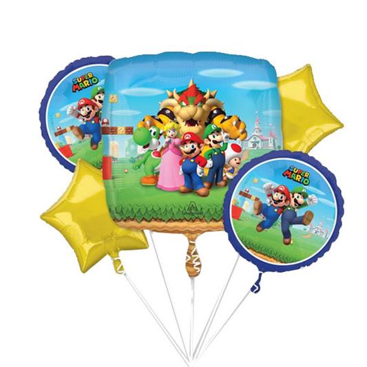 Balloon Bouquet Super Mario