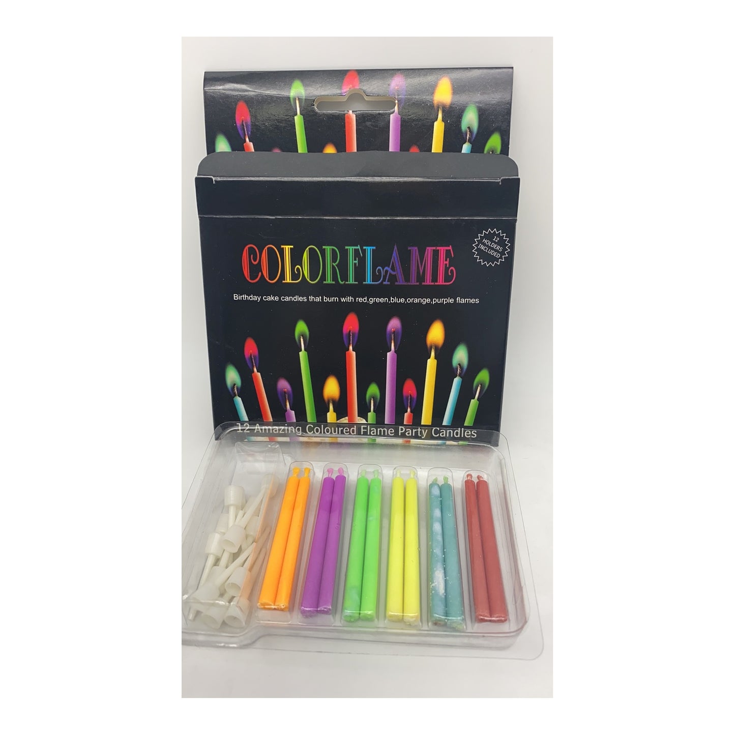 (c) 12pack Color Candle