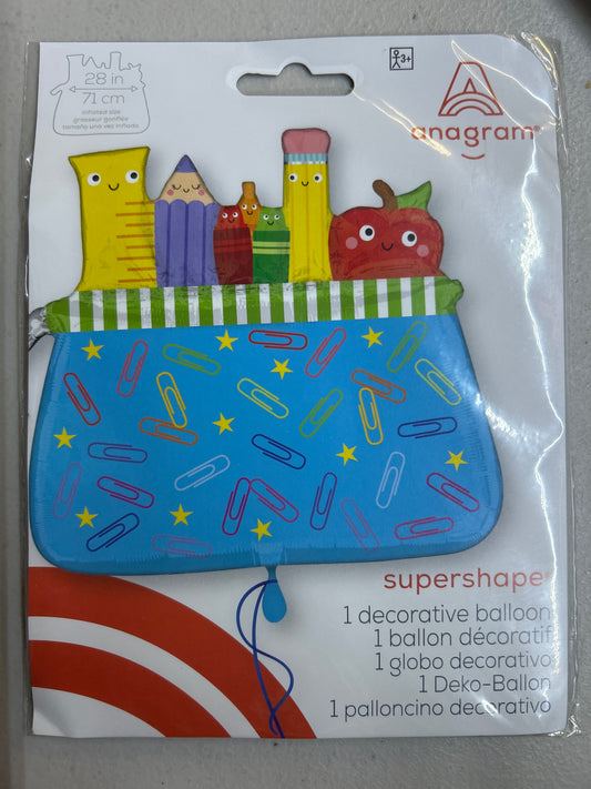 Supershape XL School In Session Foil Balloon