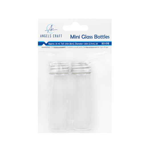 Glass Bottles 2ct