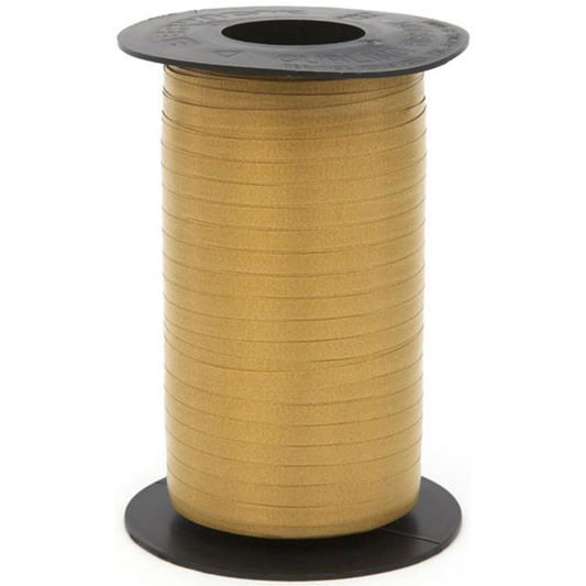 Balloon Ribbon Gold