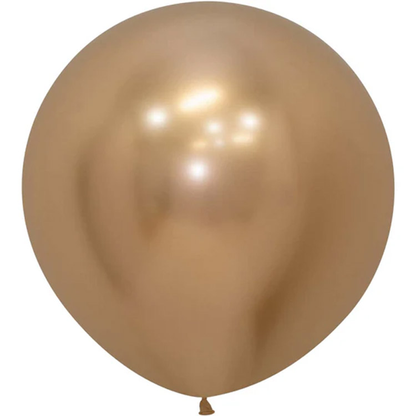 Betallatex Reflex Oro Globo metalizado 24" 10 unidades