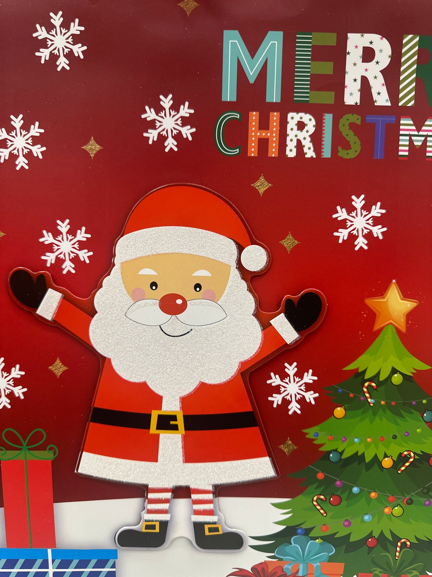 Xl the Miracle of Christmas Gift Bags
