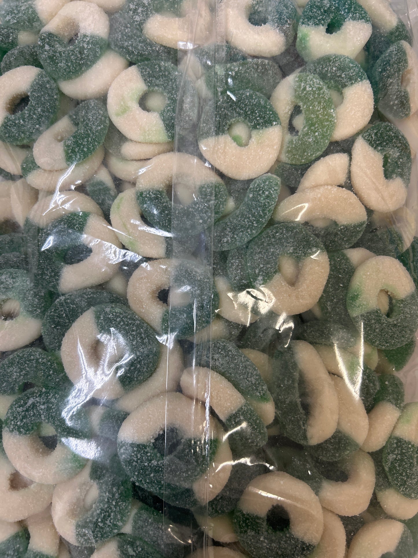 Jovy Gummy Green Apple Rings 5Lbs