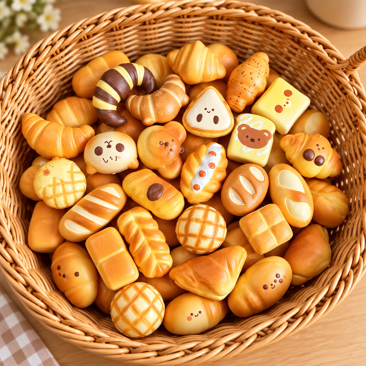 Mini Juguete Squishy de Pan