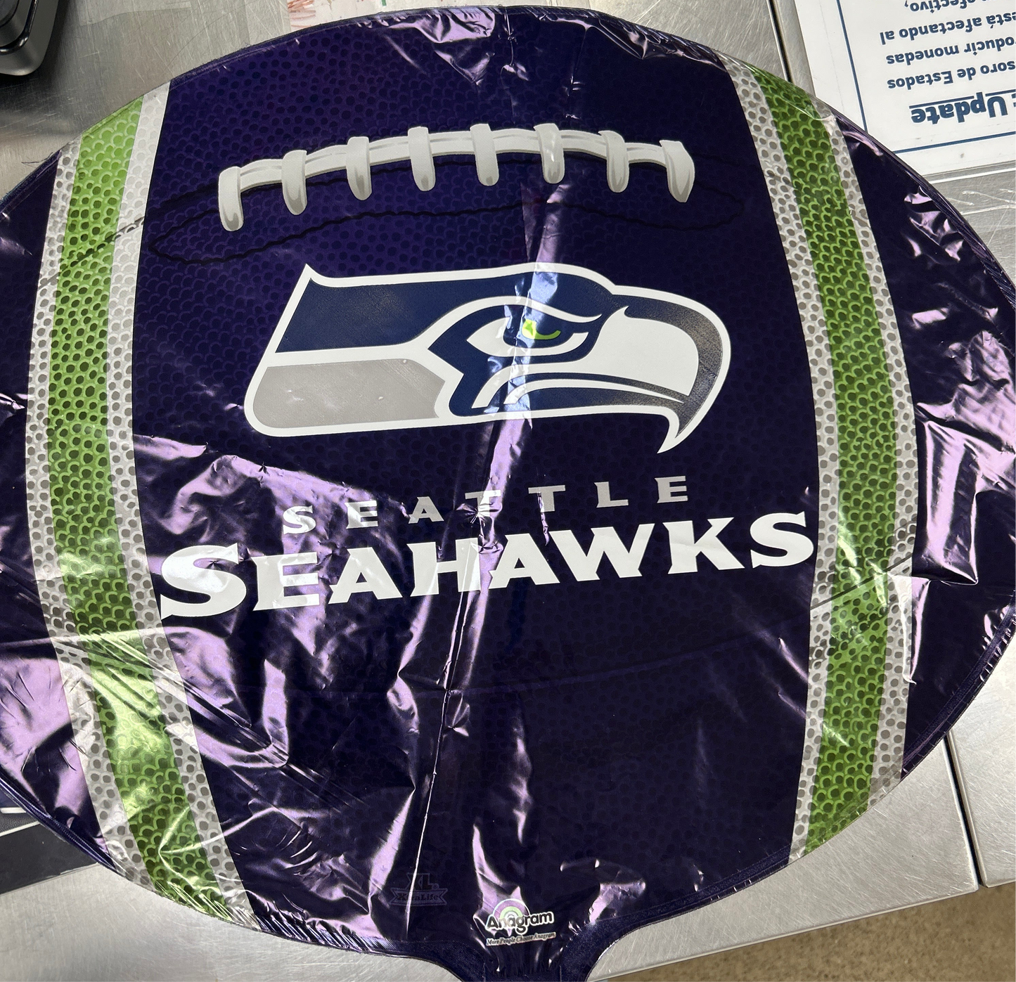 Seattle Seahawks Foil Balloon 18"