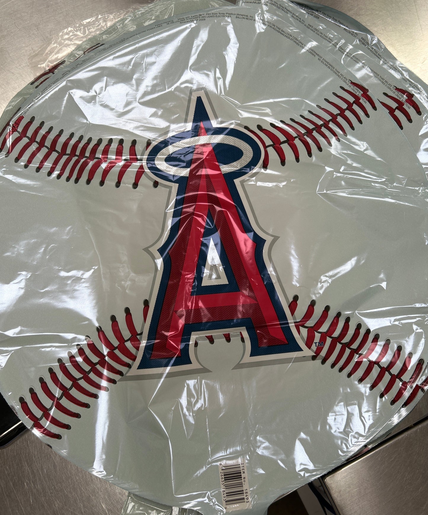 Globo de aluminio de 18 pulgadas de los Angelinos de Los Ángeles