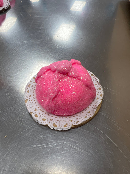 Day of Dead Pink Bread