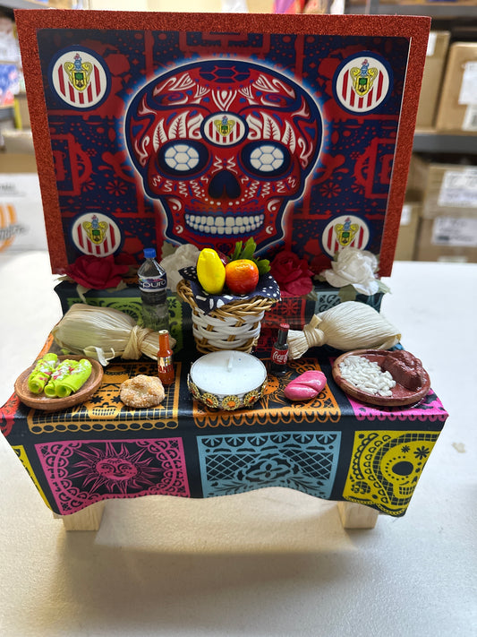 Dia De Los Muertos Large Table Chivas