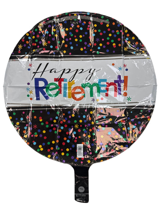 18” Balloon Happy Retirement