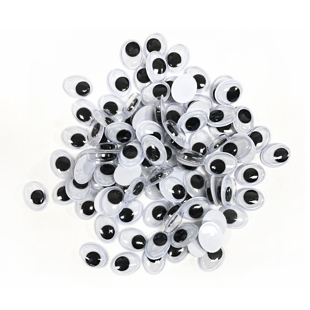 Googly Eyes Oval 100pc