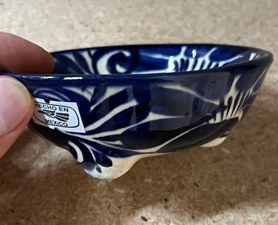 Mini Molcajete Azul