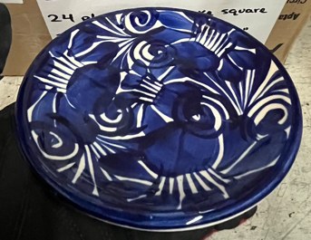 Cake Plate Azul