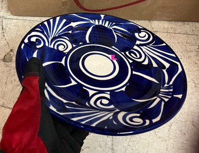 Plate Trinche Azul