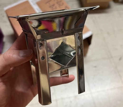 Brasero metálico mini